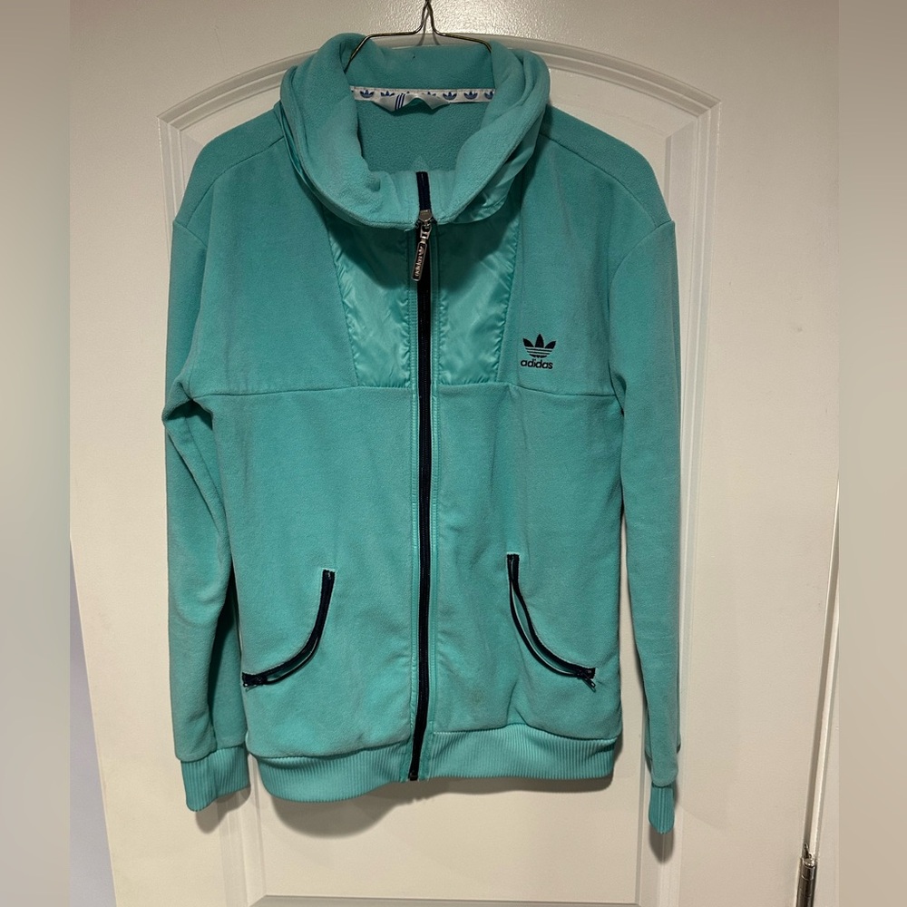 *EUC*Sz M* Adidas zip up